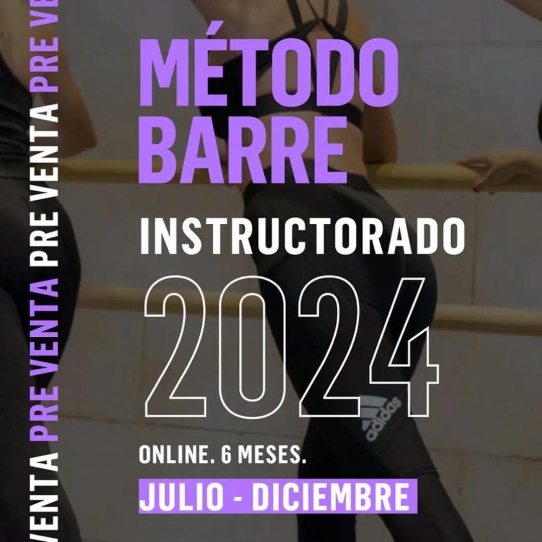 INSTRUCTORADO MÉTODO BARRE 2024