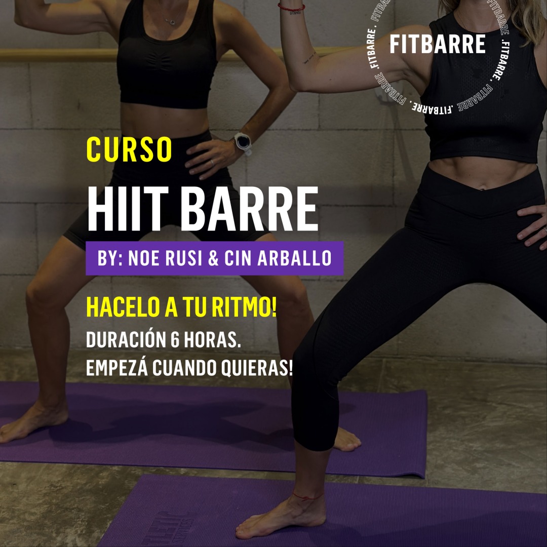 CURSO HIIT BARRE