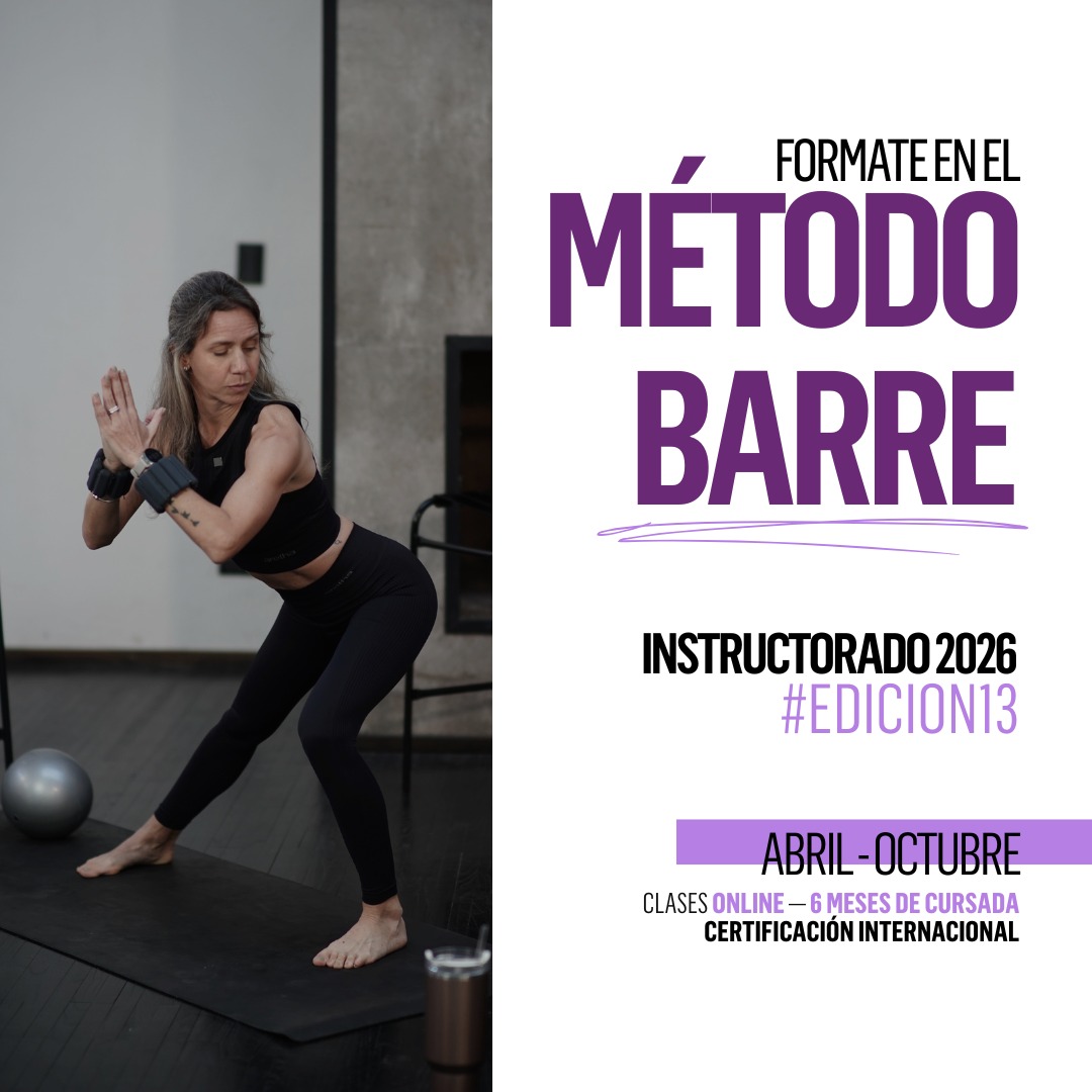 INSTRUCTORADO MÉTODO BARRE